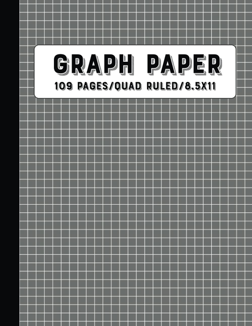 Graph Paper Composition Notebook: Grid Paper, Quad Ruled, 109 Sheets, 8.5X11