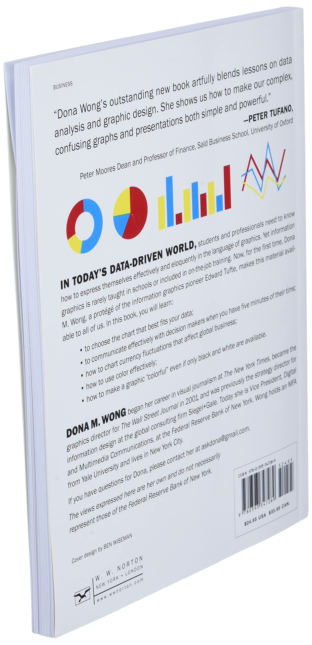 The Wall Street Journal Guide to Information Graphics: the Dos and Don'Ts of Presenting Data, Facts, and Figures